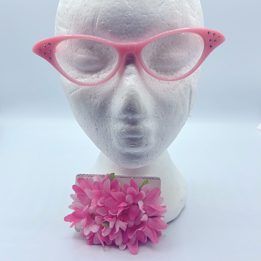 Pin up bundle accessories 50s glasses and barrettes